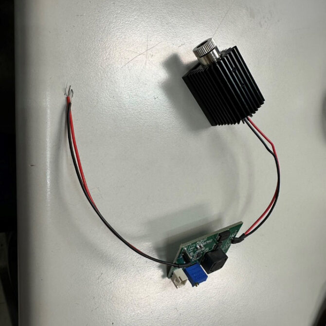 雷射雕刻用藍光450nm/5W Module